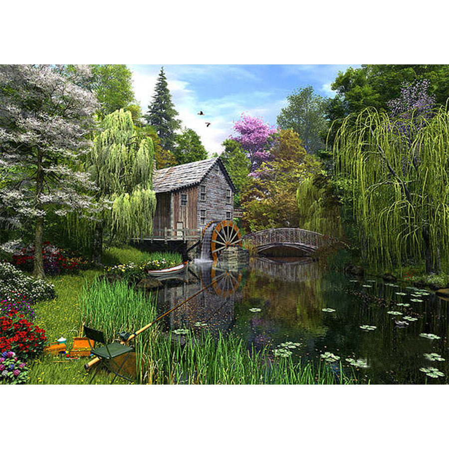 House - Full Round Drill Diamond Painting 40*50CM