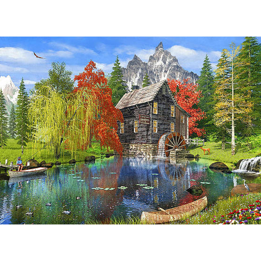 House - Full Round Drill Diamond Painting 40*50CM