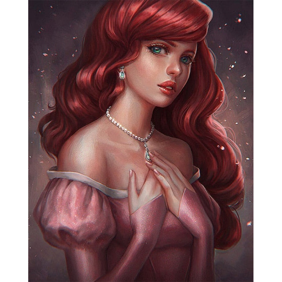 Disney Princess - Full Round Drill Diamond Painting 30*40CM