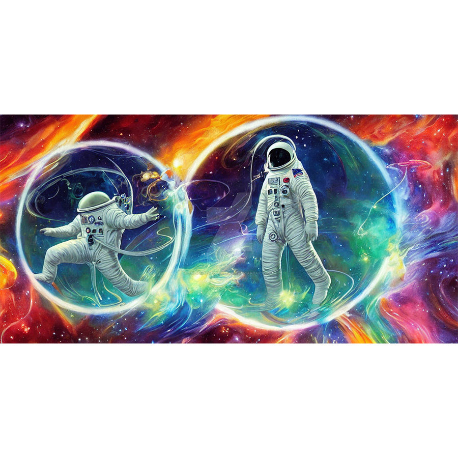 Spacemen - Full Round Drill Diamond Painting 30*40CM